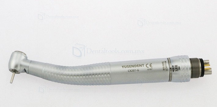 YUSENDENT® CX207-GS-PQ Pieza De Mano Alta Velocidad Led con Acoplamiento Rápido Compatible Sirona